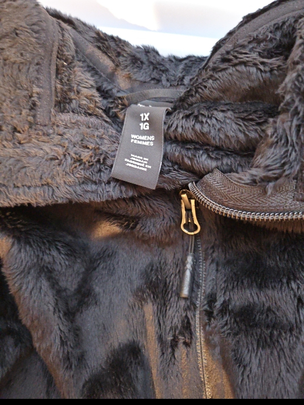 The North Face Women's Black Faux Fur Puffer Jacket